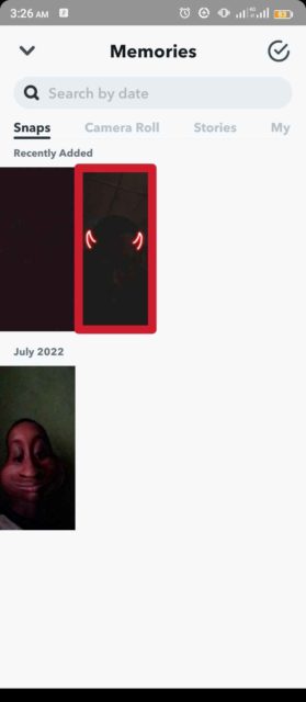 How To Hide Snaps On Snapchat Memories