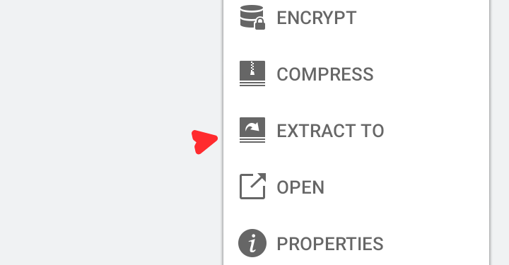 UnZip files on Android with Es File Explorer